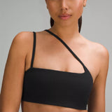 Sport BH asymmetrisch zwart