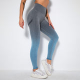 Legging Ombré grijs/blauw