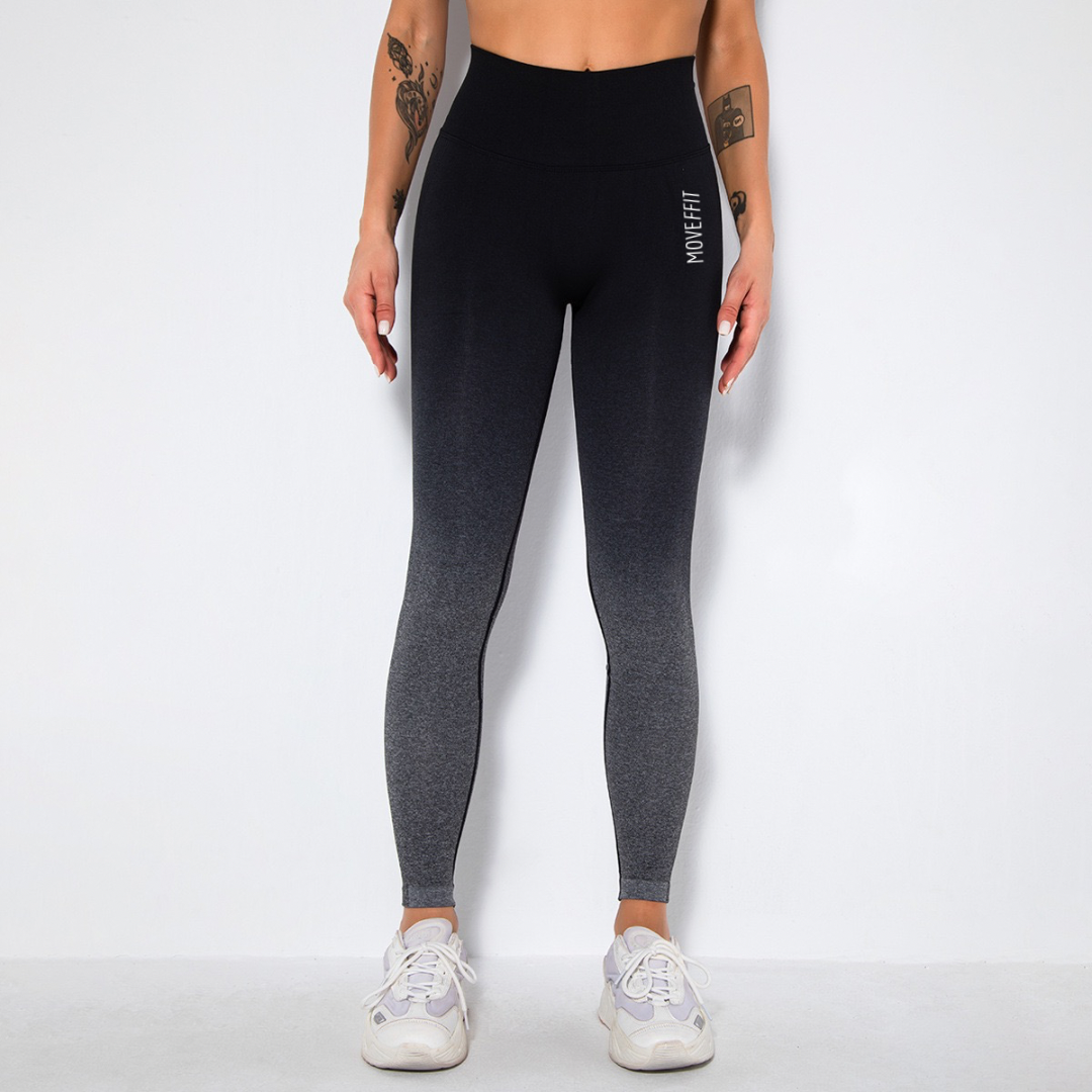 Legging Ombré Zwart/Grijs